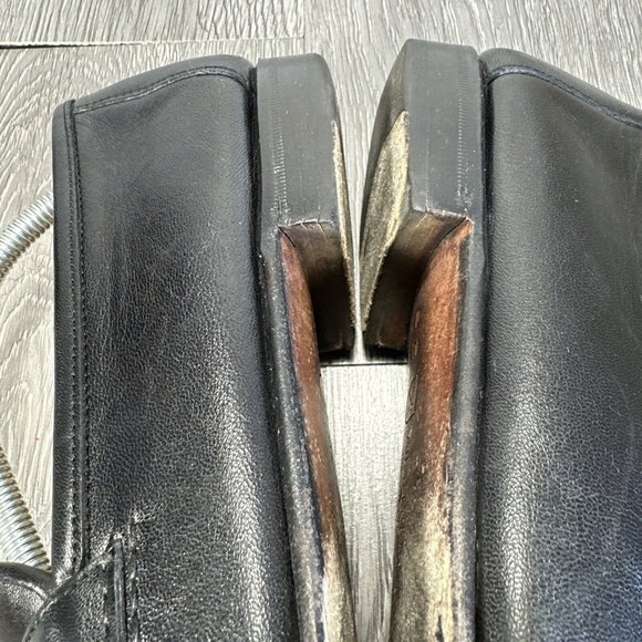 ALLEN EDMONDS URBINO Leather Loafers Shoes Mens SZ 10 D Italy HandCrafted Black - Picture 5 of 12